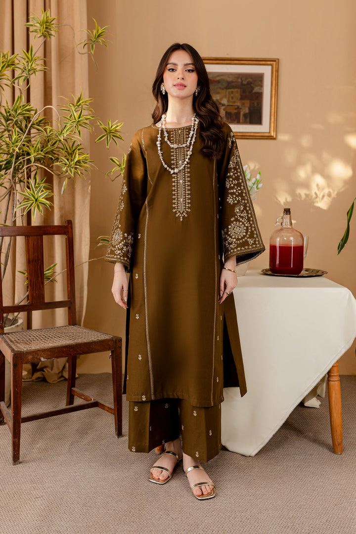 Best Selling - Green 2Pc - Embroidered Dress