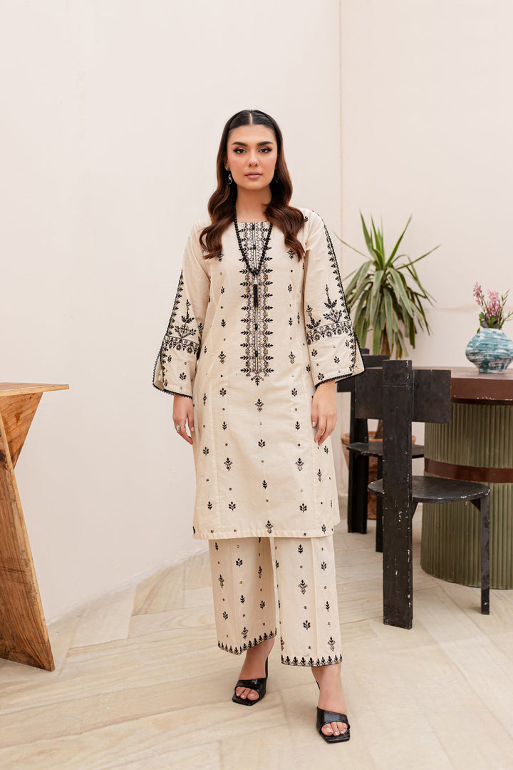 Best Selling - Black Frost 2Pc - Embroidered Lawn Dress