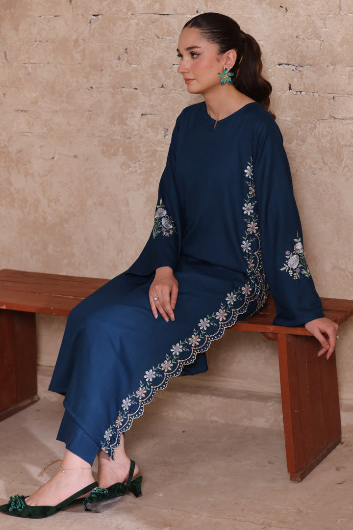 BEST SELLING - Hania - Best Selling - 2 PC Embroidered Suit