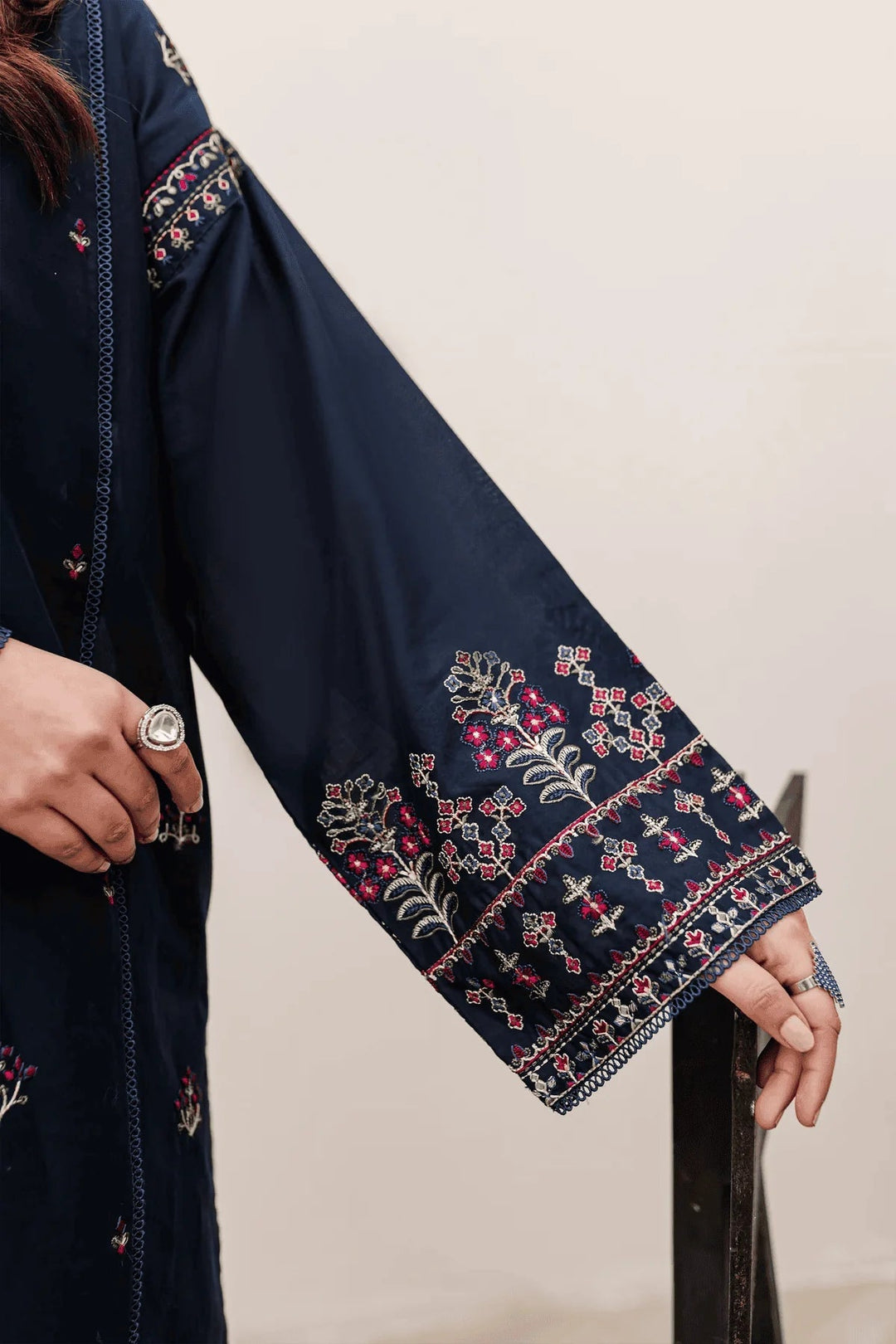 Best Selling - Blue Aster 2Pc Embroidered Suit