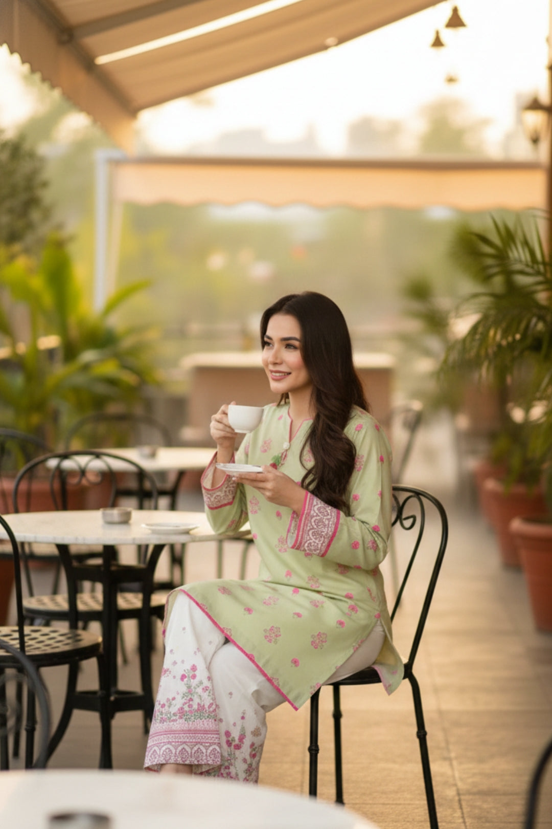 Charm 2pc Print Dress