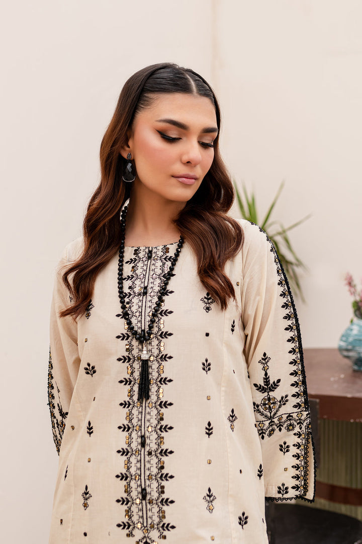 Best Selling - Black Frost 2Pc - Embroidered Lawn Dress