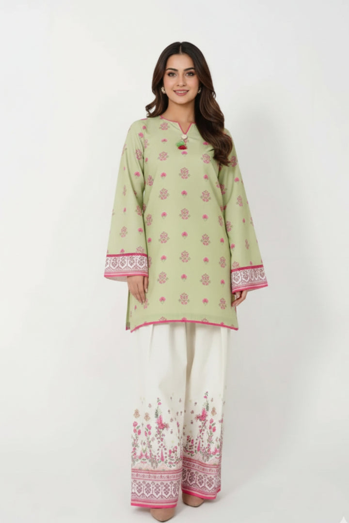 Charm 2pc Print Dress