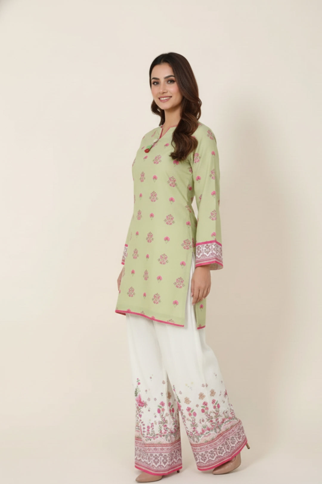 Charm 2pc Print Dress