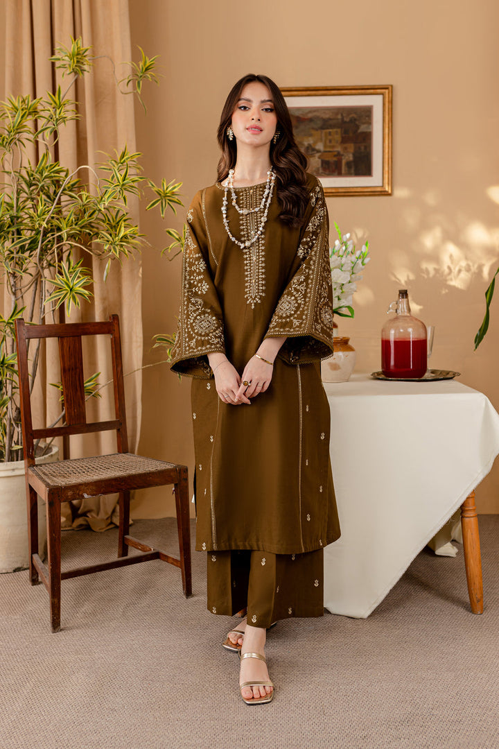 Best Selling - Green 2Pc - Embroidered Dress