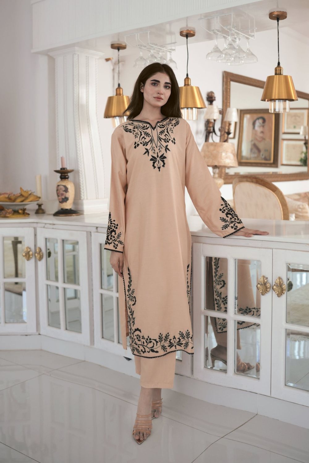 Best Selling - Graneut Embroidered 2-Piece