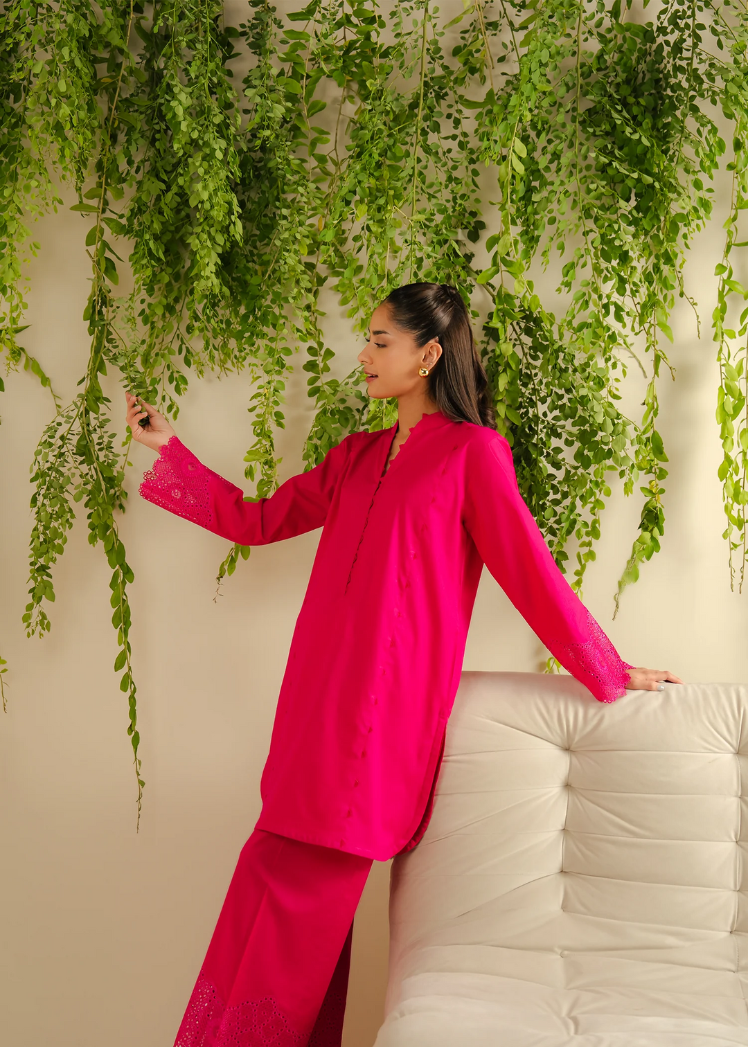 Elara - 2PC - Embroidered Dress