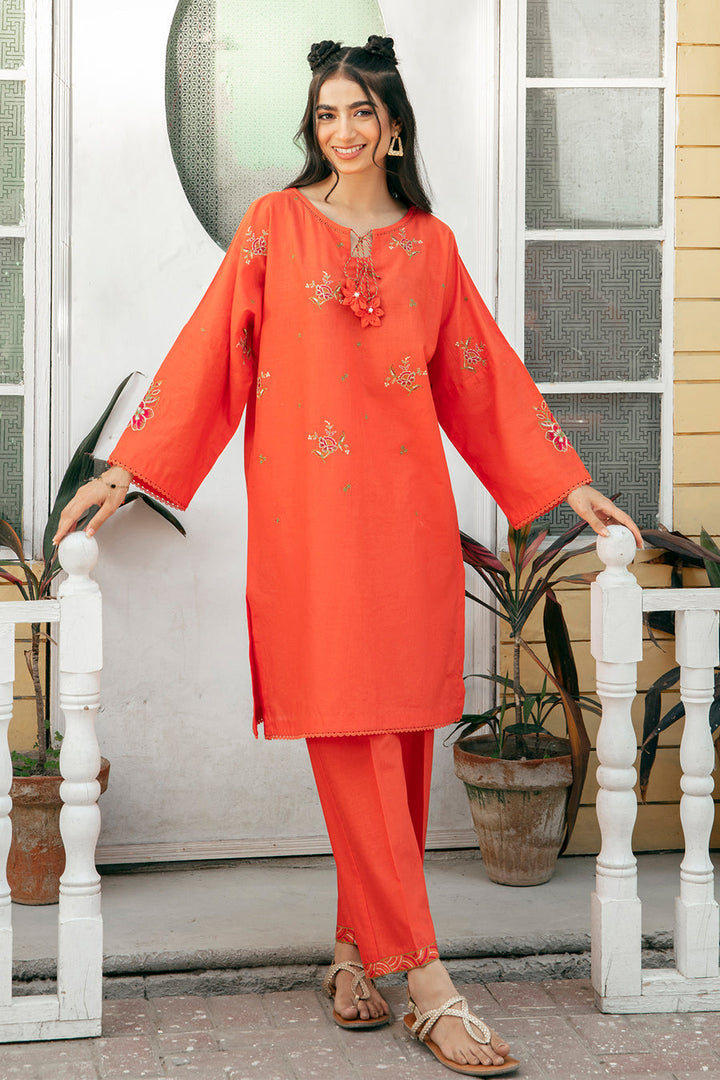 Best Selling - LEAD - 2PC EMBROIDERED SUIT