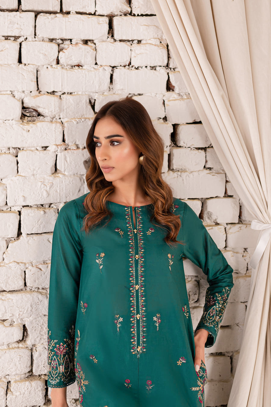 Best Selling - EYANA 2PC - EMBROIDERED DRESS