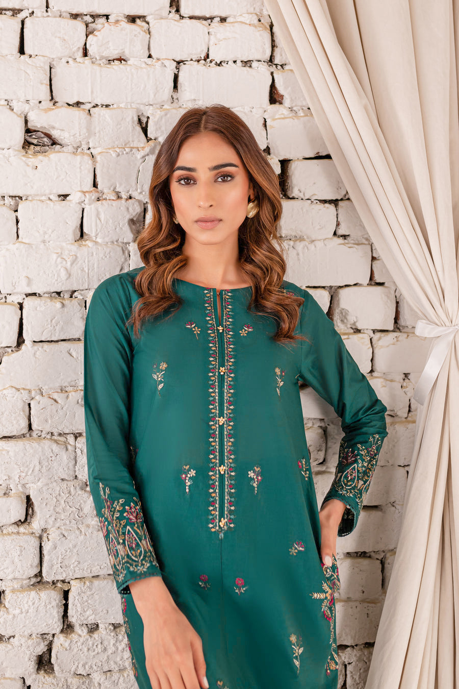 Best Selling - EYANA 2PC - EMBROIDERED DRESS