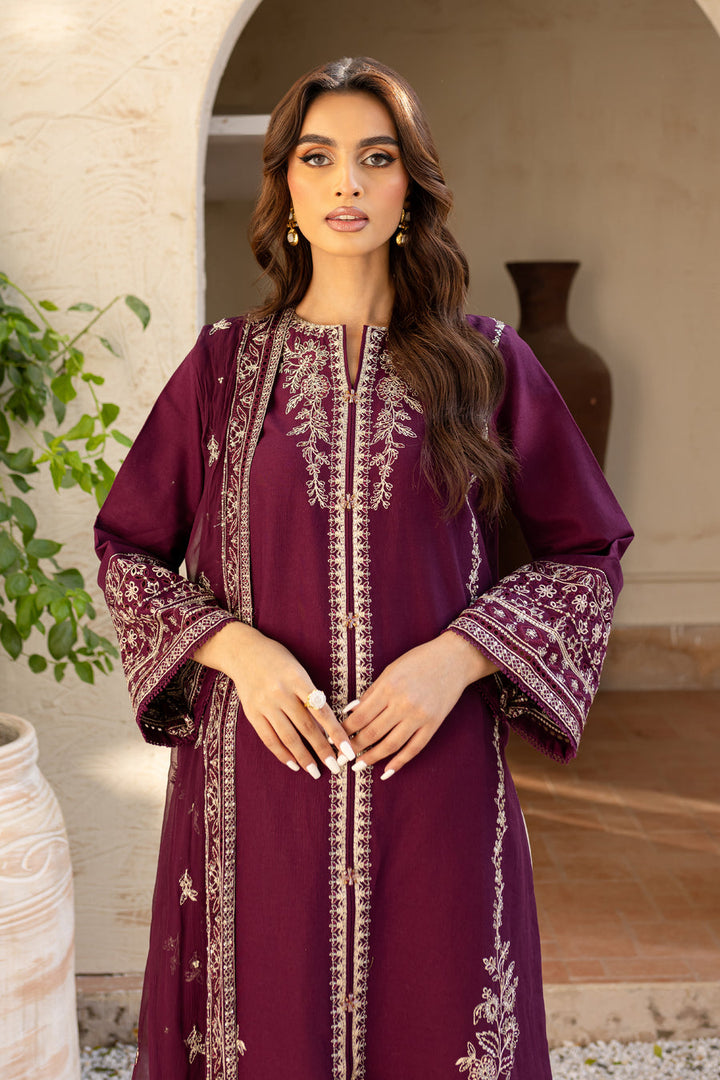 Best Selling - Honey Well 3Pc - Embroidered Dress