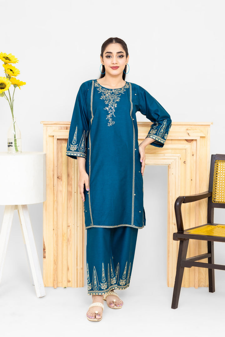 Best Selling - Vanya- 2Pc Embroidered Suit