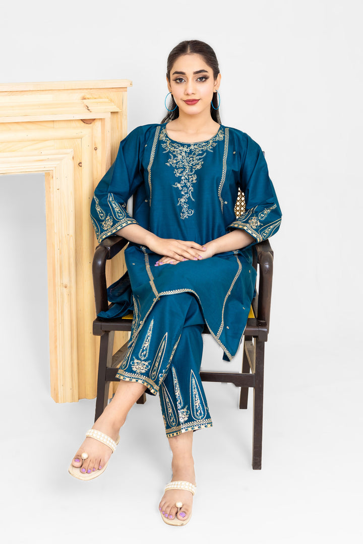 Best Selling - Vanya- 2Pc Embroidered Suit