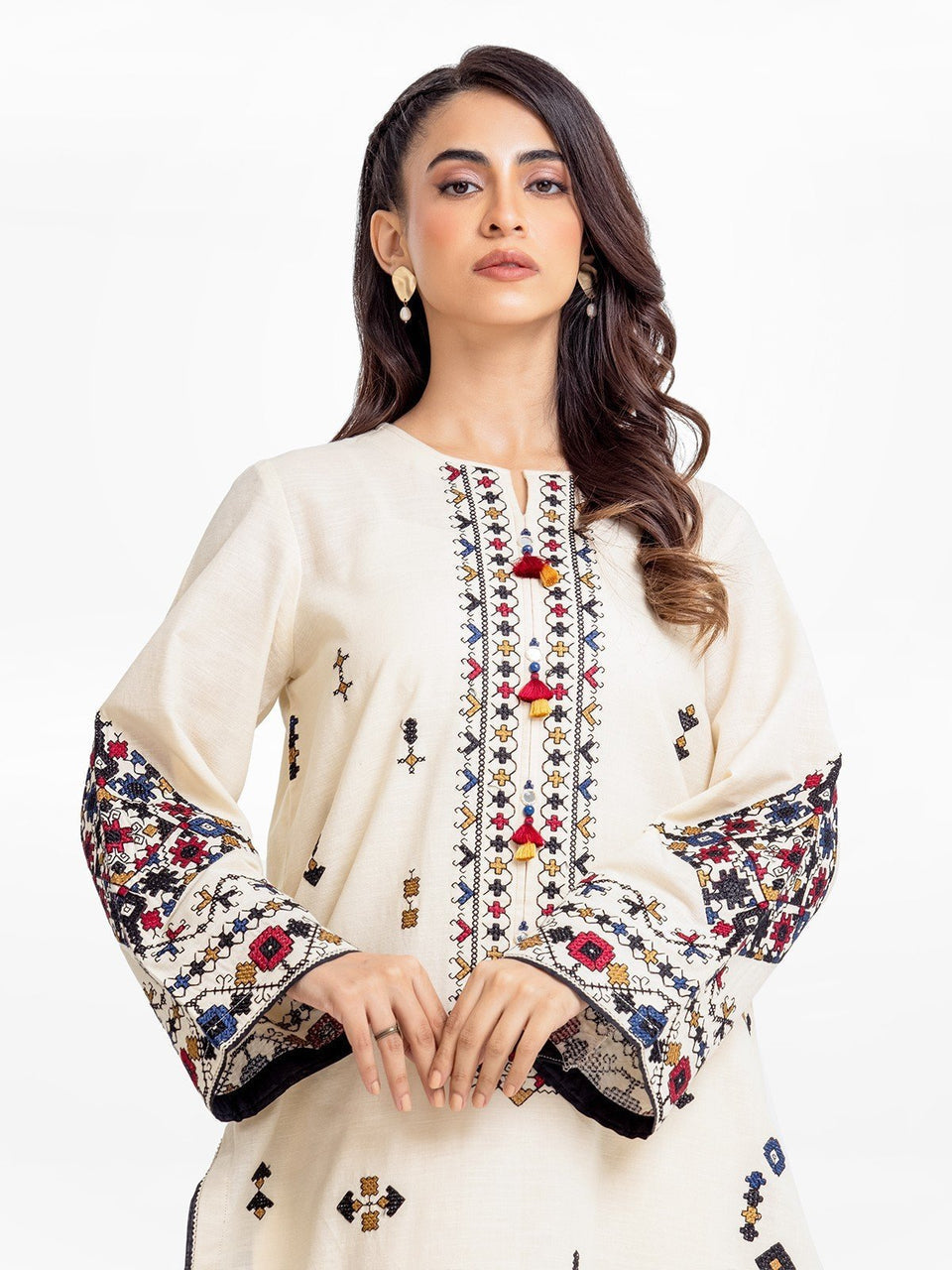 Best Selling - 2 PC - EMBROIDERED SUIT