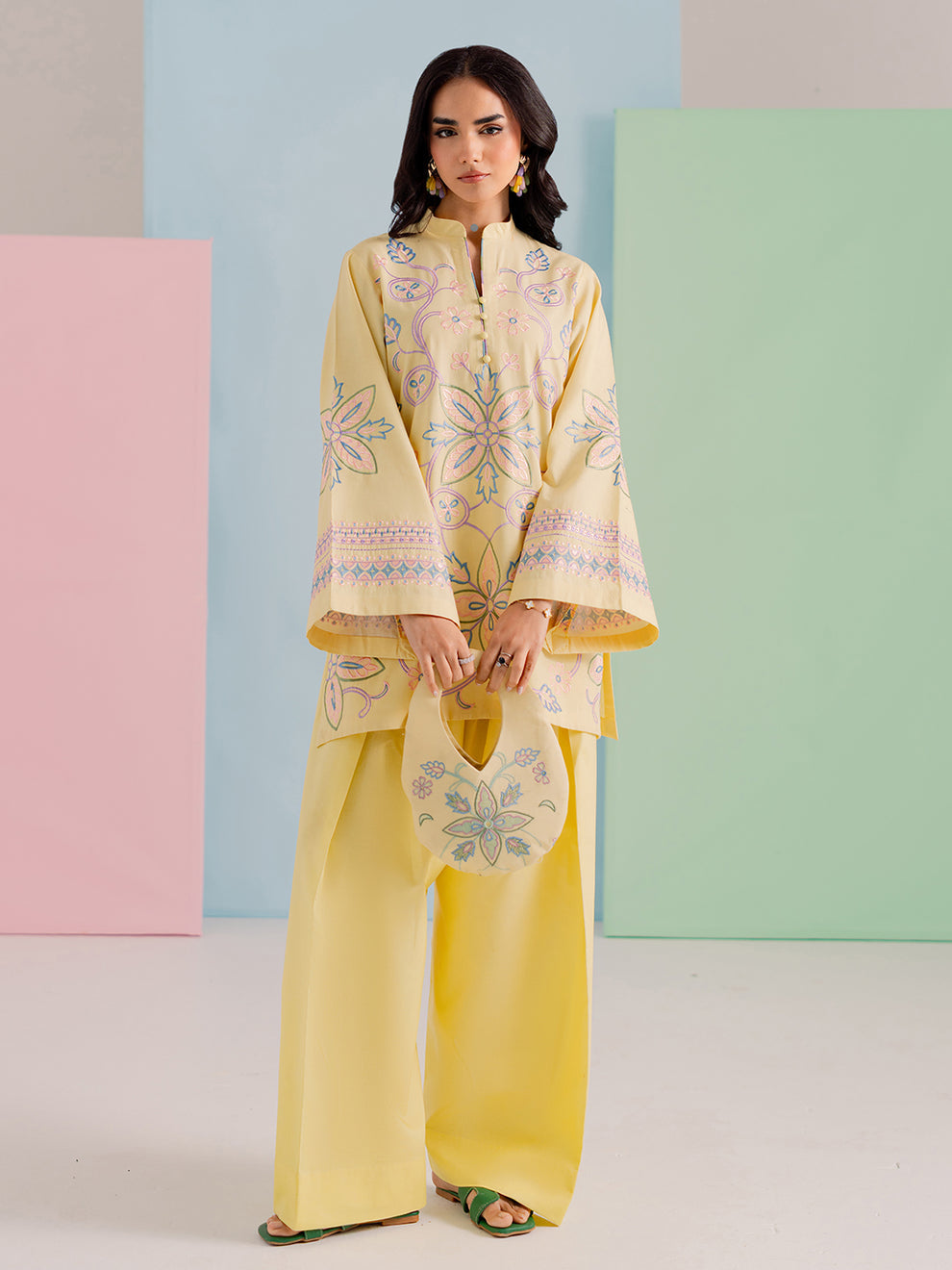 EMERIN - 2Pc Embroidered Set