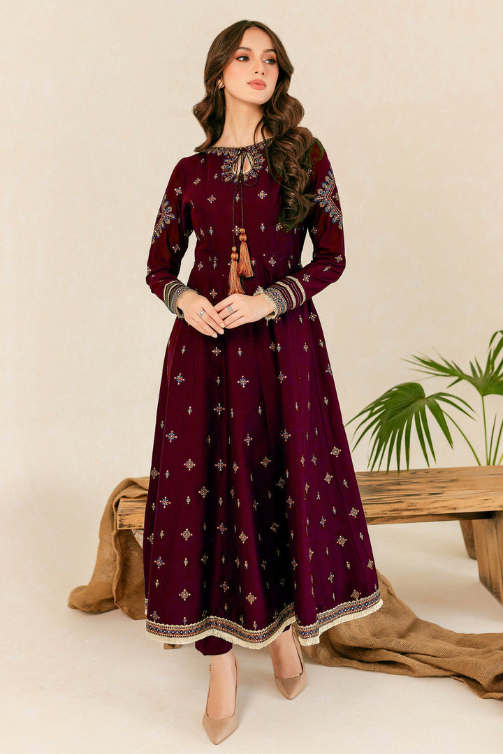 Best Selling - HREEM 02 PC EMBROIDERED SUIT