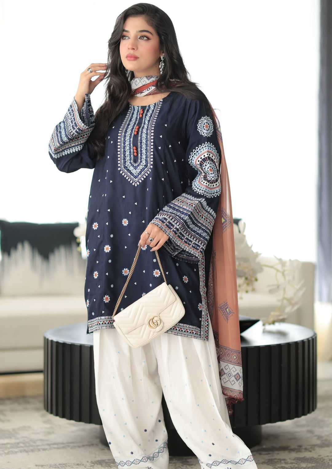 Best Selling - Rangrez - 3 PC Suit