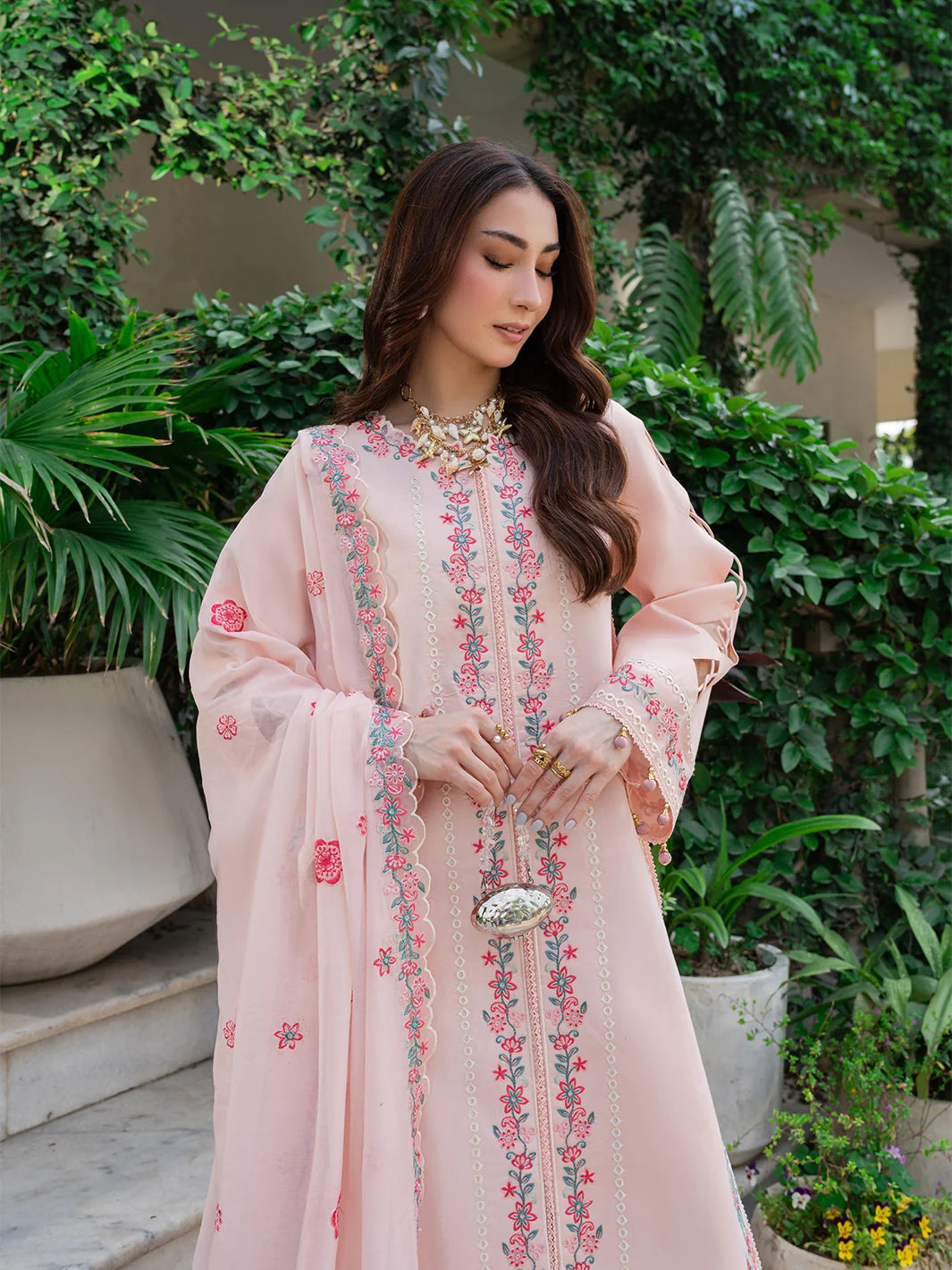 Roselle - 3Pc Embroidered Set