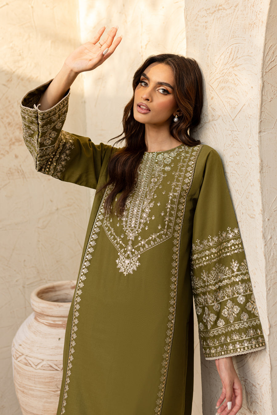 Best Selling - Odin 2Pc - Embroidered Dress