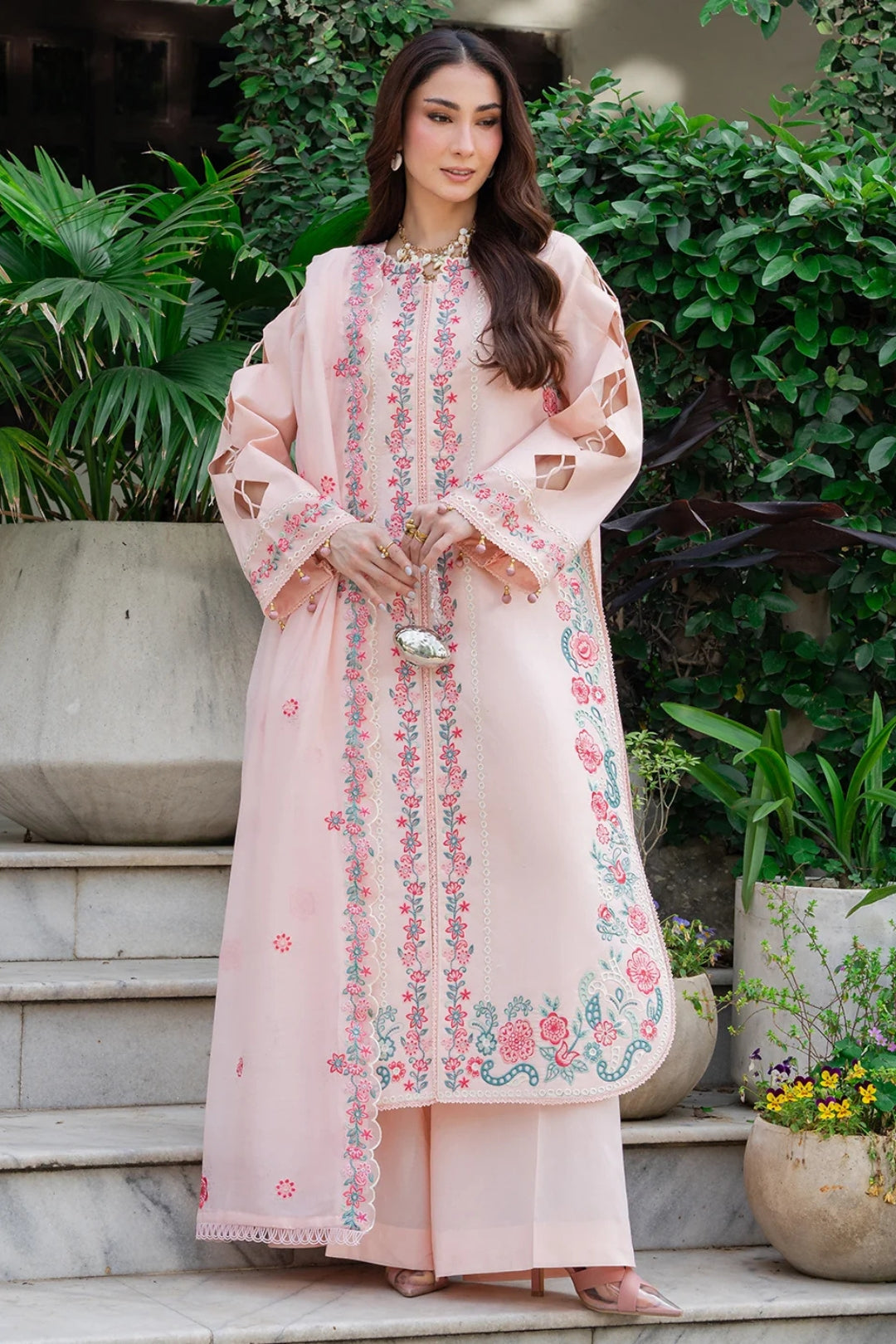 Roselle - 3Pc Embroidered Set