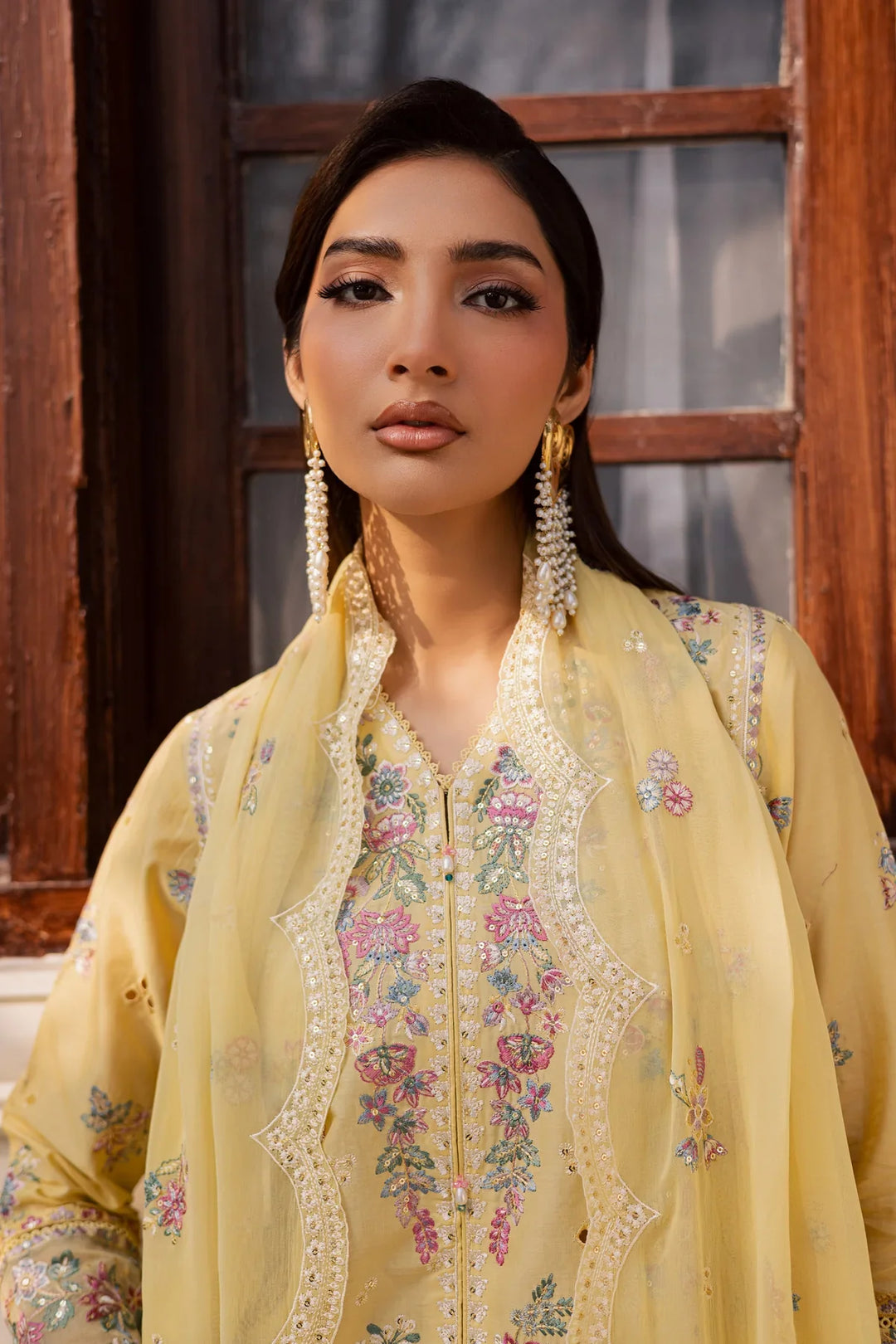 Sundip 3Pc - Festive Embroidered Lawn