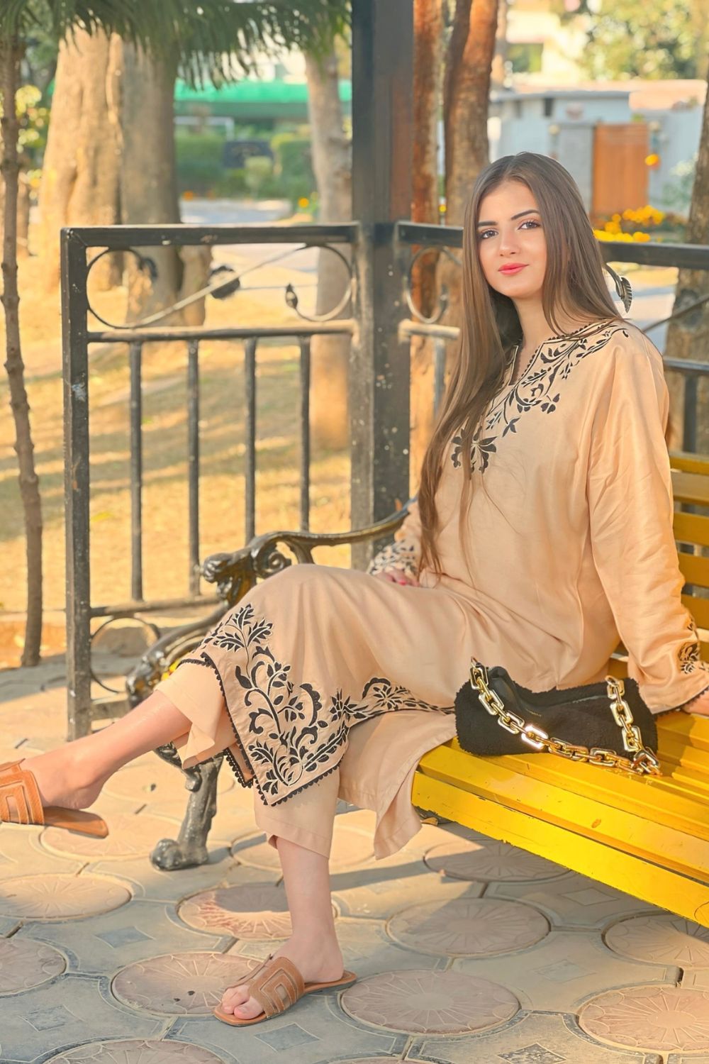 Best Selling - Graneut Embroidered 2-Piece