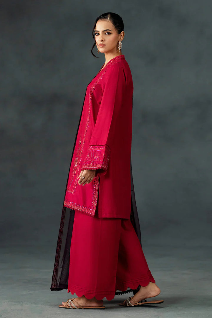 Humaira 3pc Embroidred Dress