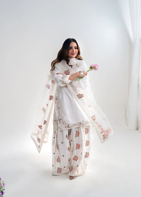 NEHRA 3pc EMBROIDERED DRESS