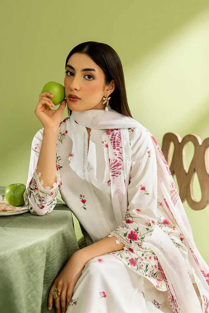 Summer Best Selling Printed Cambric Dress